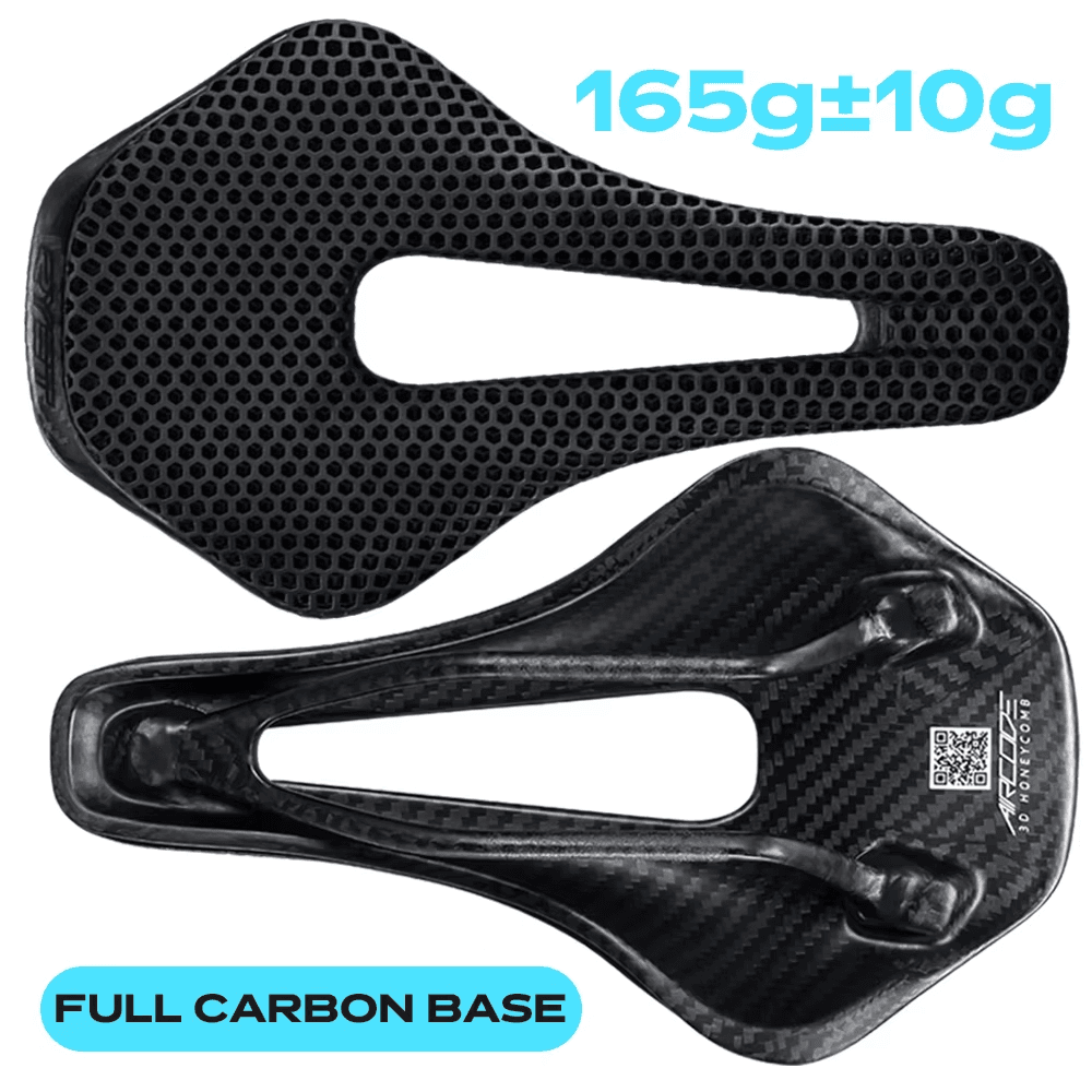 RYET 3D Printed Saddle Ultralight Hollow Full Carbon